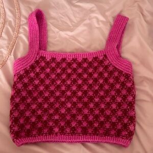 Pink Zara tank top